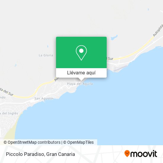 Mapa Piccolo Paradiso