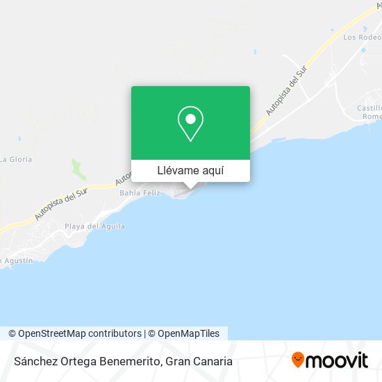 Mapa Sánchez Ortega Benemerito