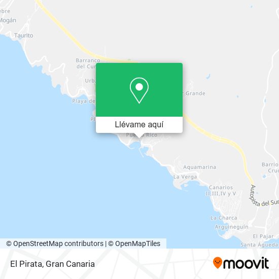 Mapa El Pirata