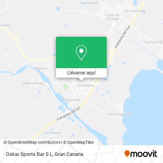 Mapa Oskar Sports Bar S L