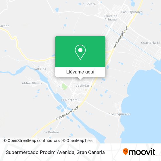 Mapa Supermercado Proxim Avenida