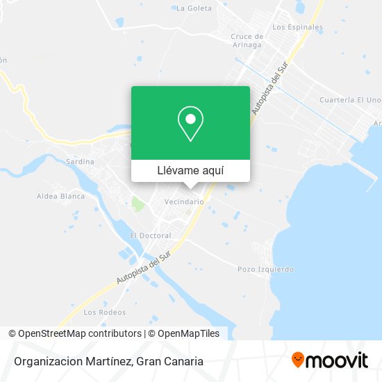 Mapa Organizacion Martínez
