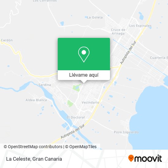 Mapa La Celeste