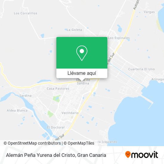 Mapa Alemán Peña Yurena del Cristo