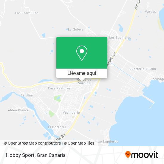 Mapa Hobby Sport