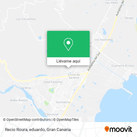 Mapa Recio Roura, eduardo