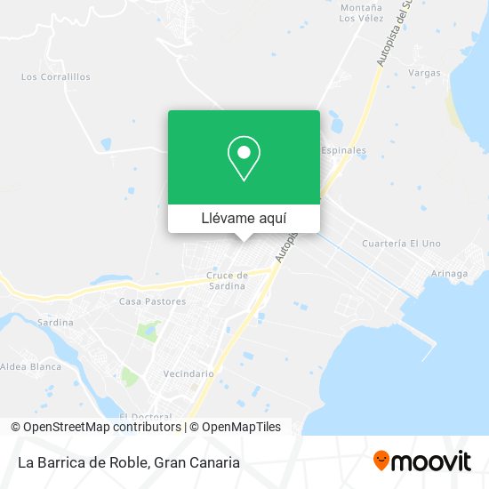 Mapa La Barrica de Roble