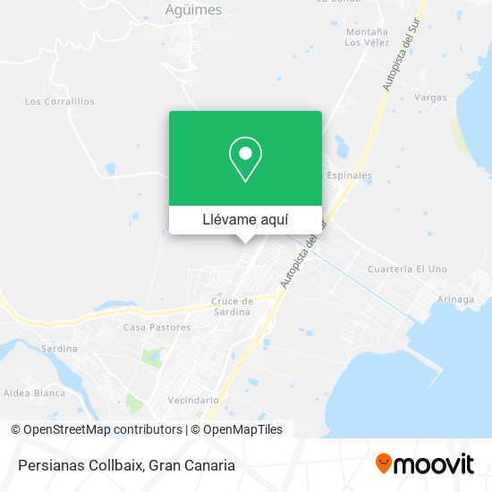 Mapa Persianas Collbaix