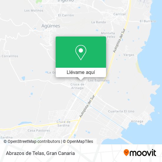 Mapa Abrazos de Telas