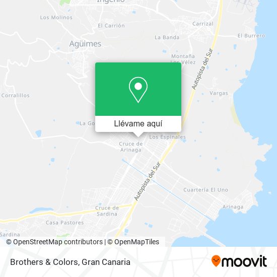 Mapa Brothers & Colors