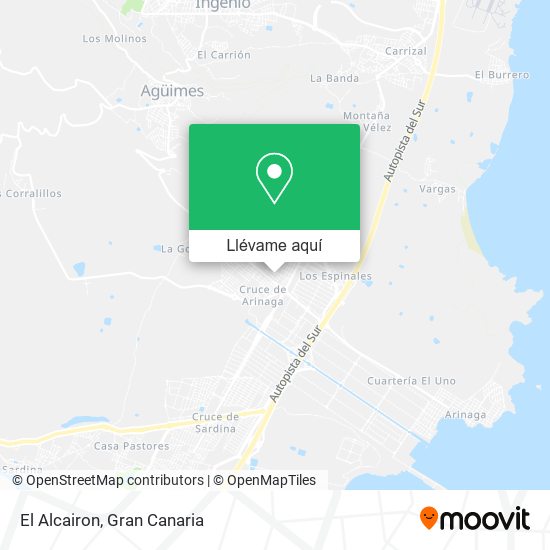 Mapa El Alcairon