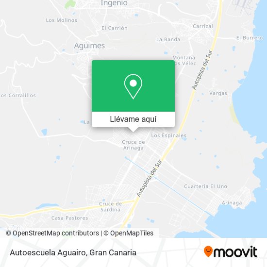 Mapa Autoescuela Aguairo