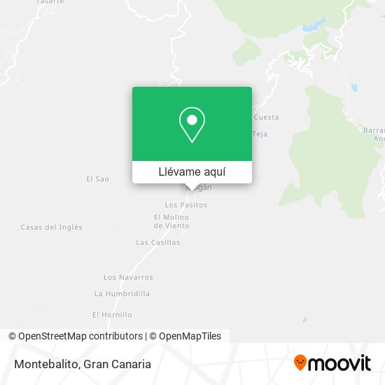 Mapa Montebalito