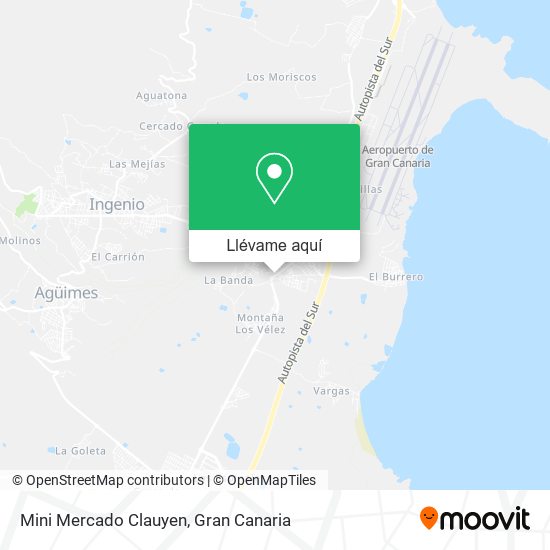 Mapa Mini Mercado Clauyen