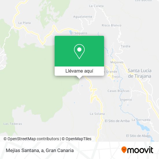 Mapa Mejías Santana, a