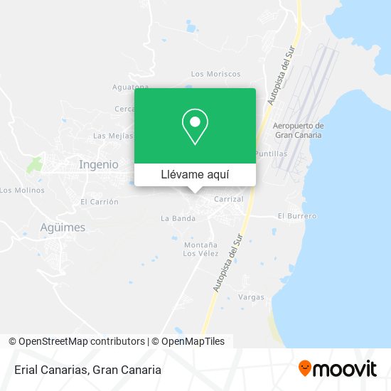 Mapa Erial Canarias