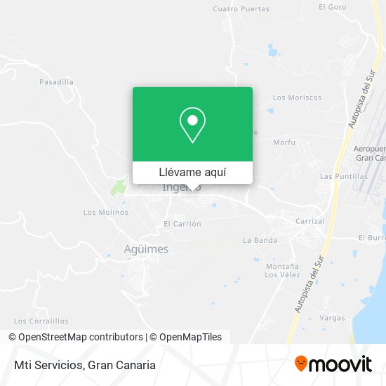 Mapa Mti Servicios