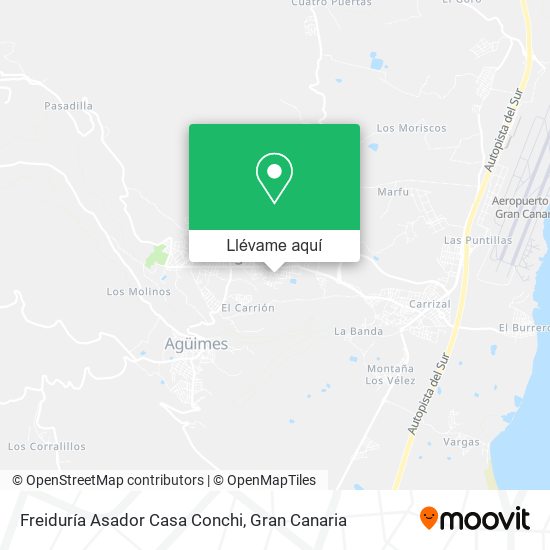 Mapa Freiduría Asador Casa Conchi
