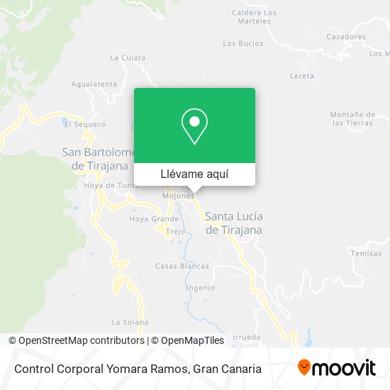 Mapa Control Corporal Yomara Ramos