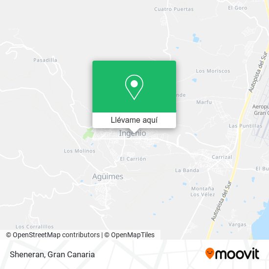 Mapa Sheneran