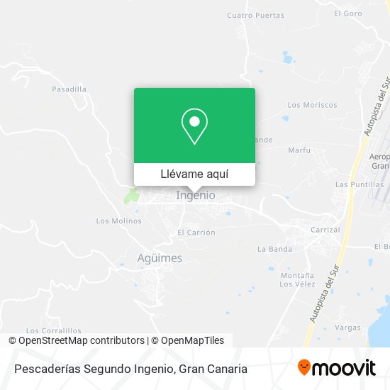 Mapa Pescaderías Segundo Ingenio