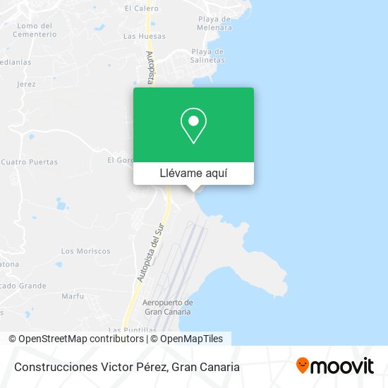 Mapa Construcciones Victor Pérez