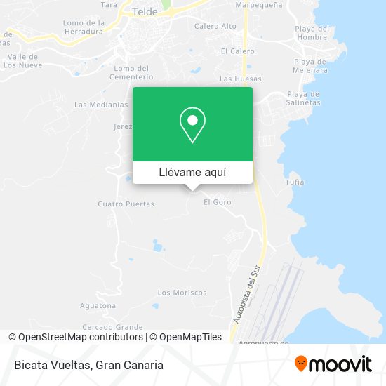 Mapa Bicata Vueltas