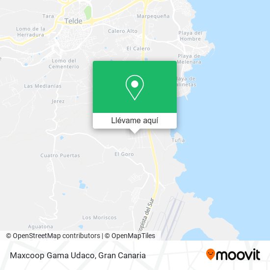 Mapa Maxcoop Gama Udaco