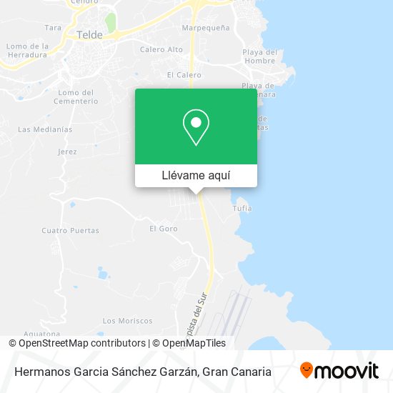 Mapa Hermanos Garcia Sánchez Garzán