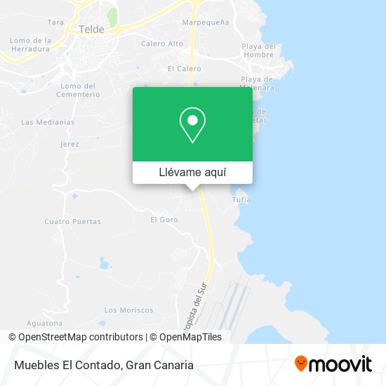 Mapa Muebles El Contado