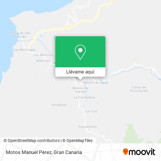 Mapa Motos Manuel Pérez