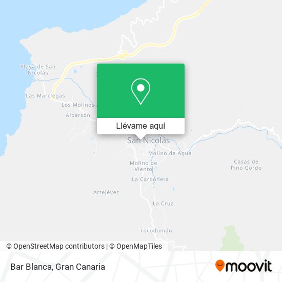 Mapa Bar Blanca