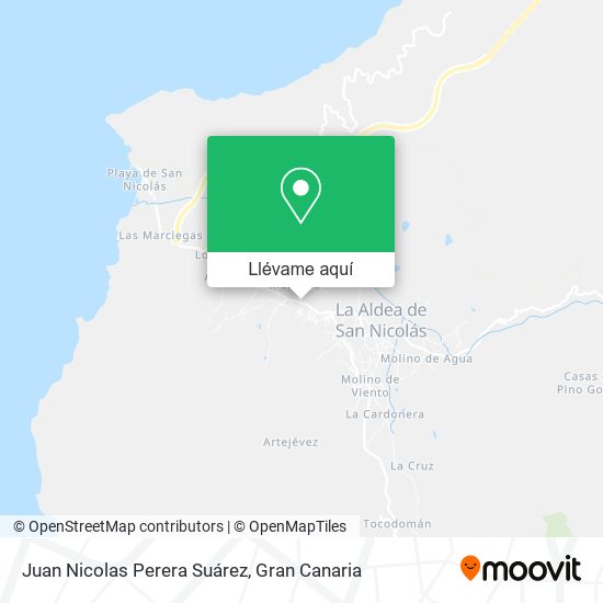 Mapa Juan Nicolas Perera Suárez