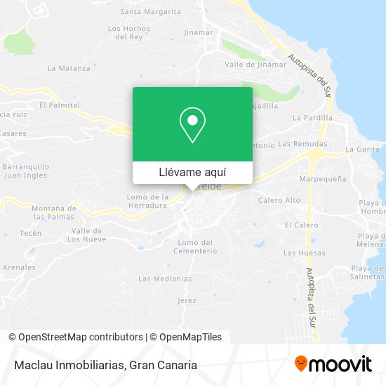 Mapa Maclau Inmobiliarias