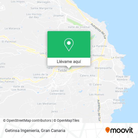 Mapa Getinsa Ingeniería