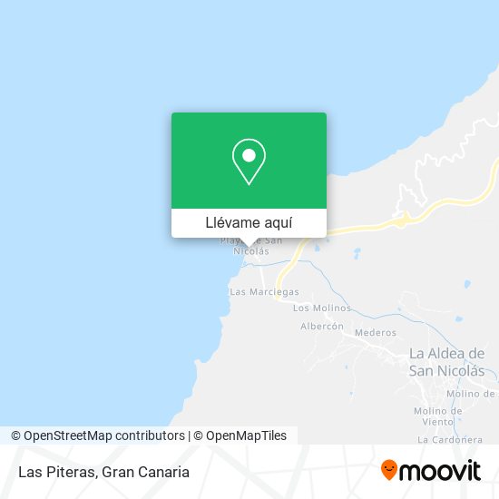Mapa Las Piteras