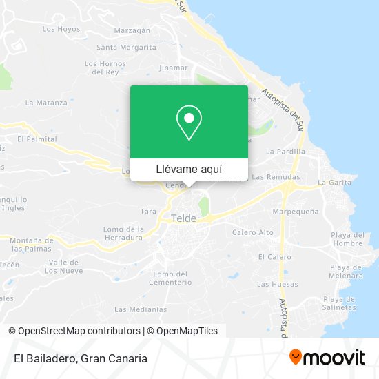 Mapa El Bailadero