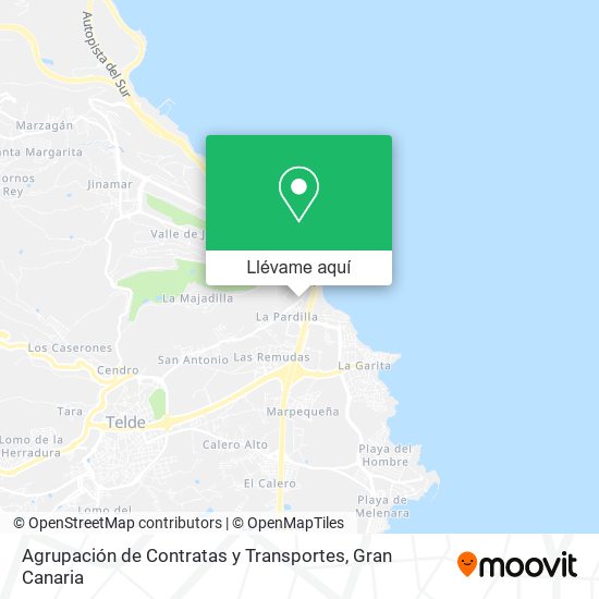 Mapa Agrupación de Contratas y Transportes