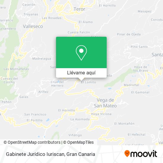 Mapa Gabinete Jurídico Iuriscan