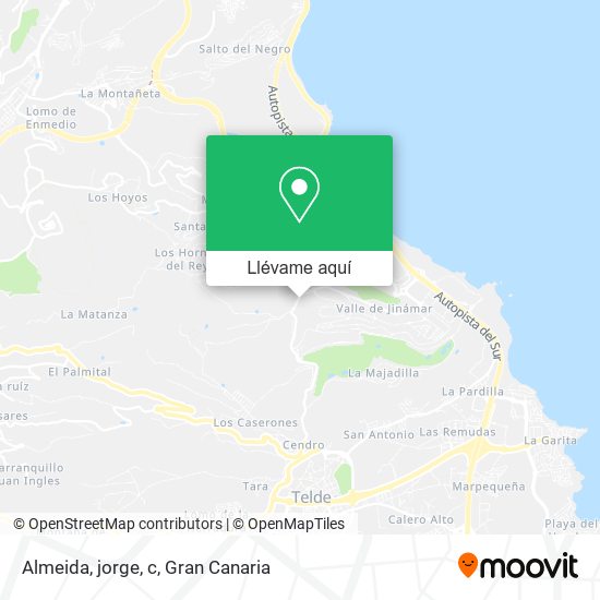 Mapa Almeida, jorge, c