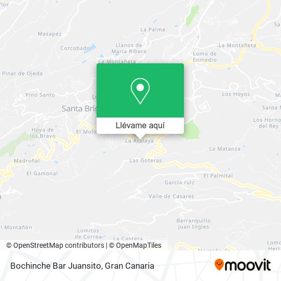 Mapa Bochinche Bar Juansito