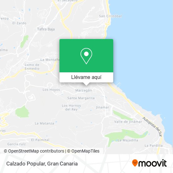 Mapa Calzado Popular