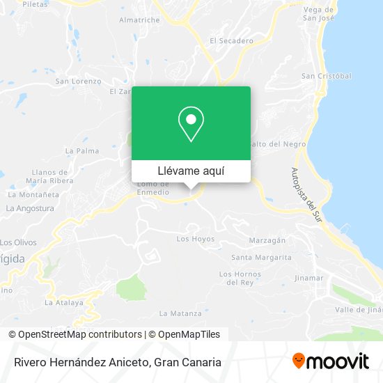 Mapa Rivero Hernández Aniceto