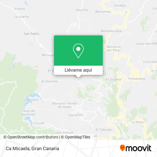 Mapa Ca Micaela