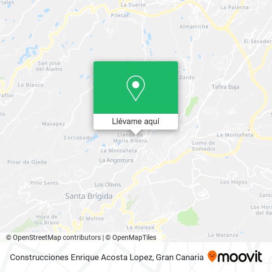 Mapa Construcciones Enrique Acosta Lopez