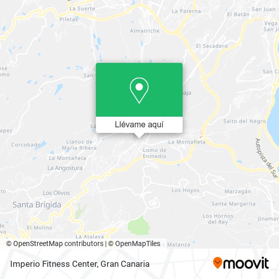 Mapa Imperio Fitness Center