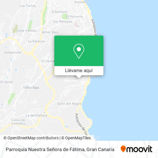 Mapa Parroquia Nuestra Señora de Fátima