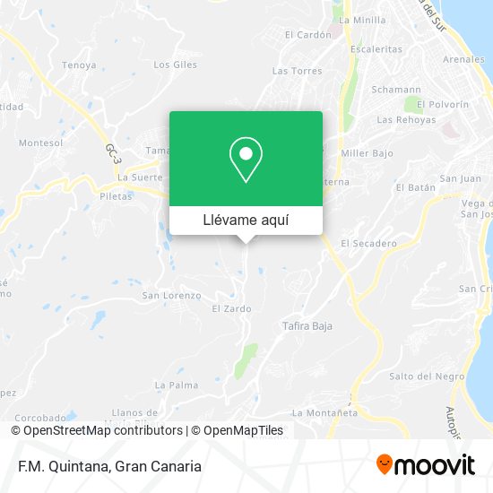 Mapa F.M. Quintana