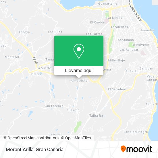 Mapa Morant Arilla