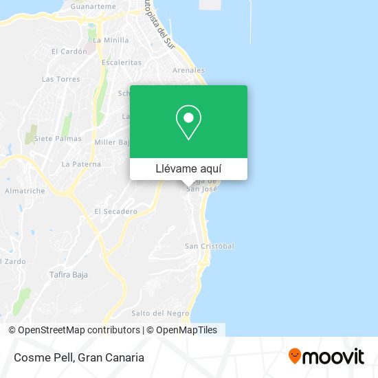 Mapa Cosme Pell